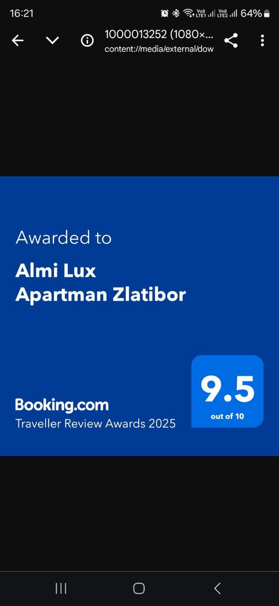 Almi Lux Apartman Zlatibor Extérieur photo